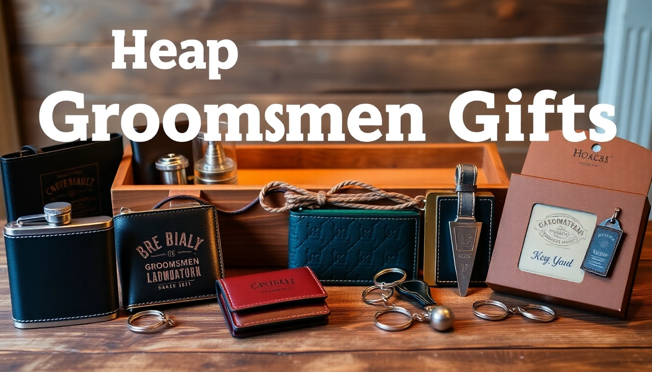 Affordable and Memorable Cheap Groomsmen Gifts for Every Budget