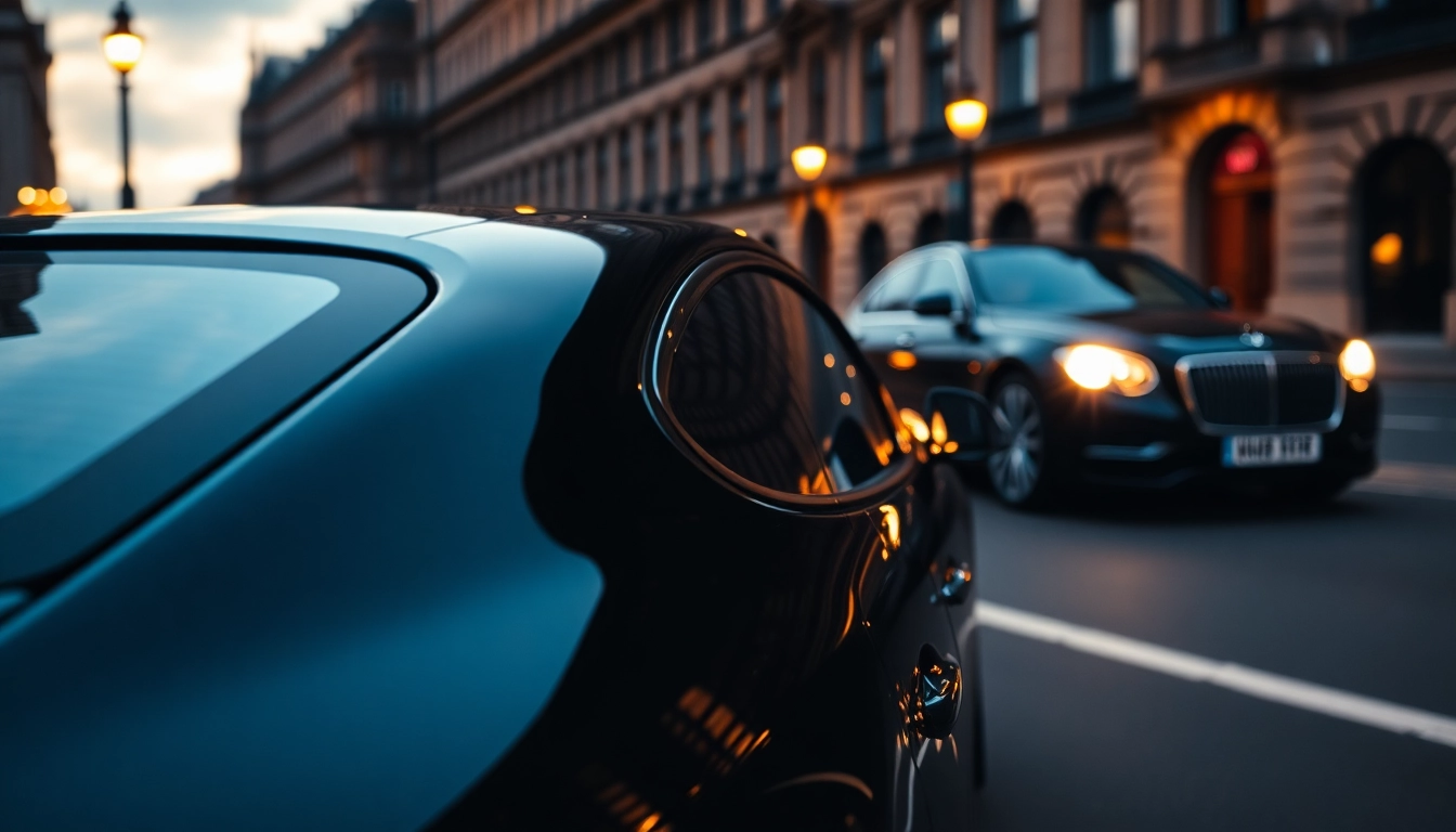 Experience a cheap chauffeur service Glasgow with our elegant luxury cars in the city.