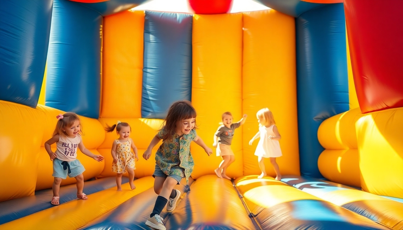 Find exciting bounce house rental near me for unforgettable kids' parties in a vibrant setting.