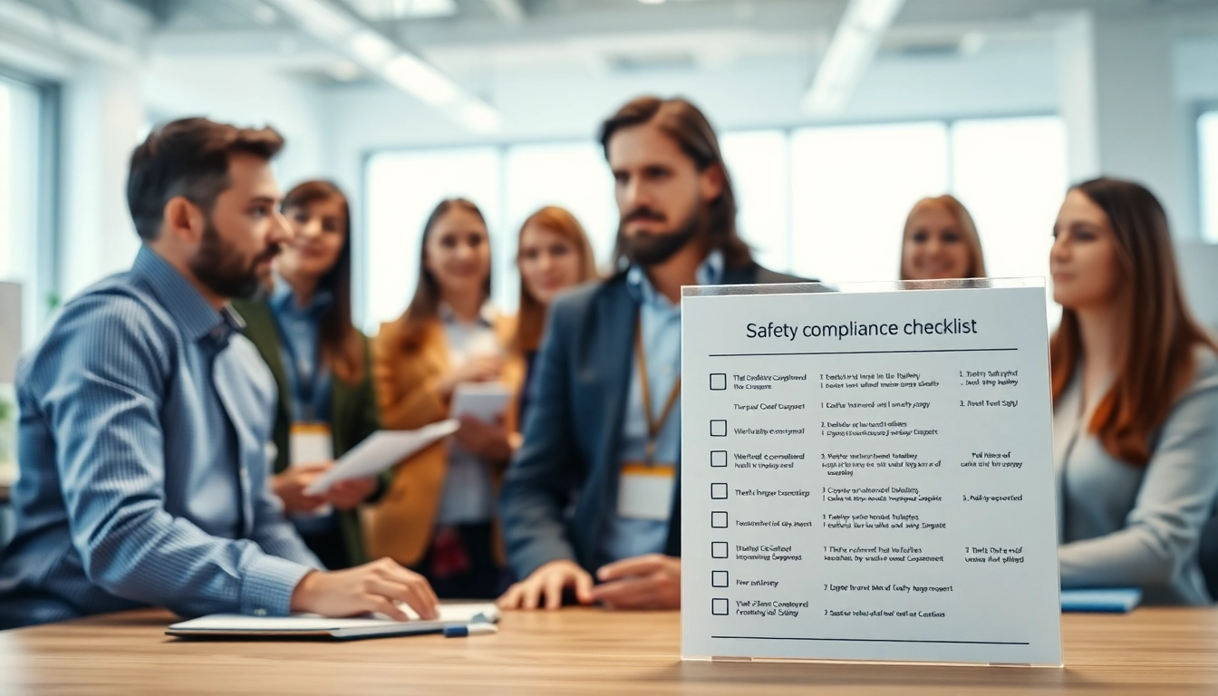 Enhancing Health and Safety Compliance through effective workplace training and safety checklists.