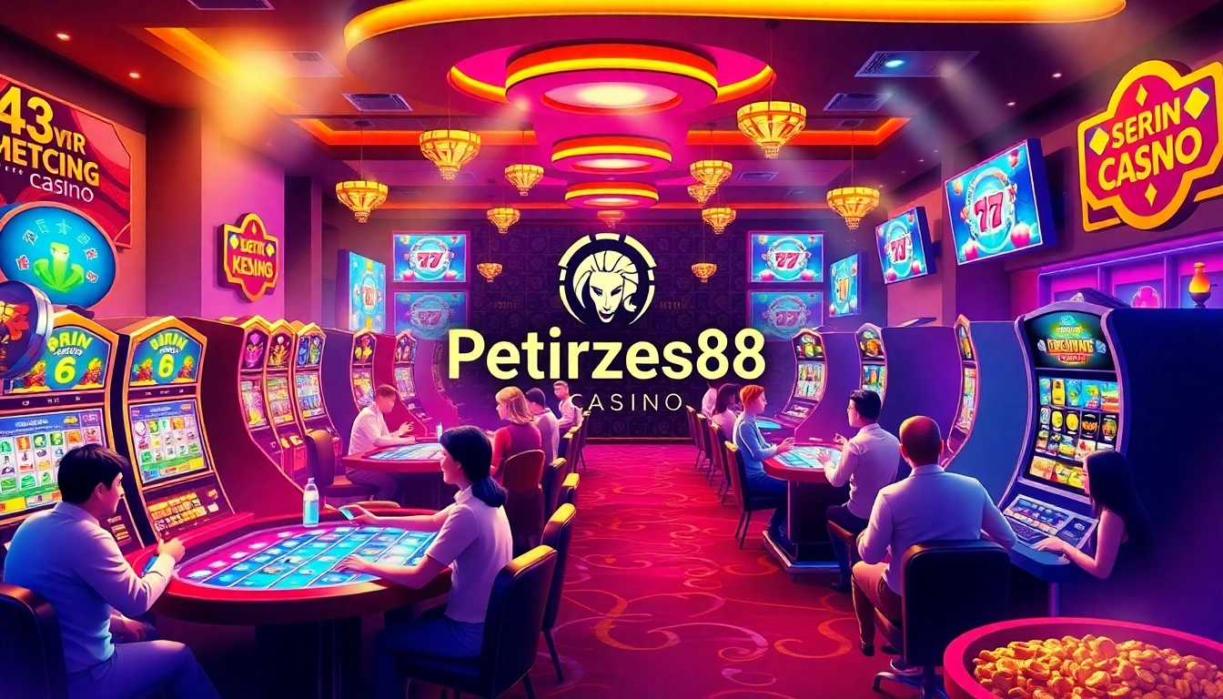 Experience thrilling gameplay at Petirzeus88, the trusted online gambling site in Indonesia.