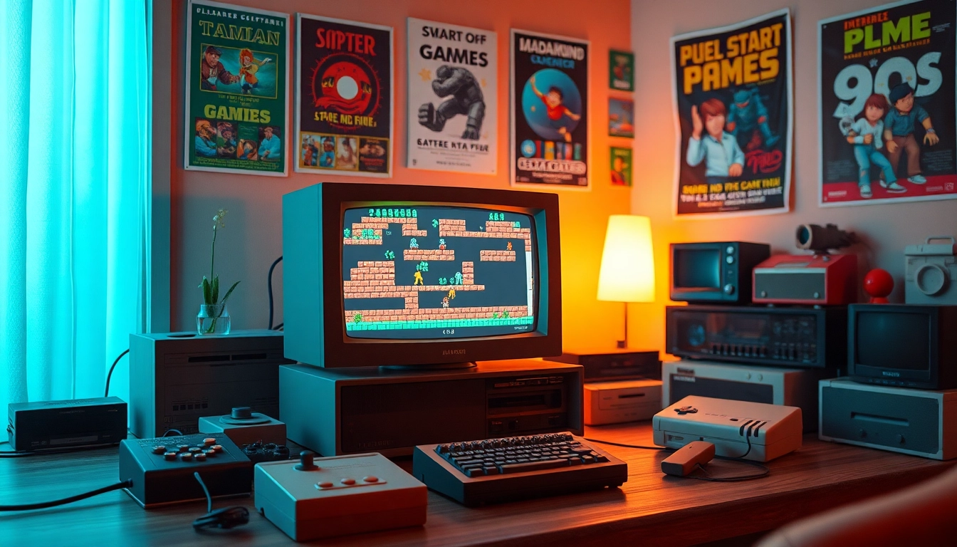 Download DOS games and relive classic gaming moments with vintage setups.
