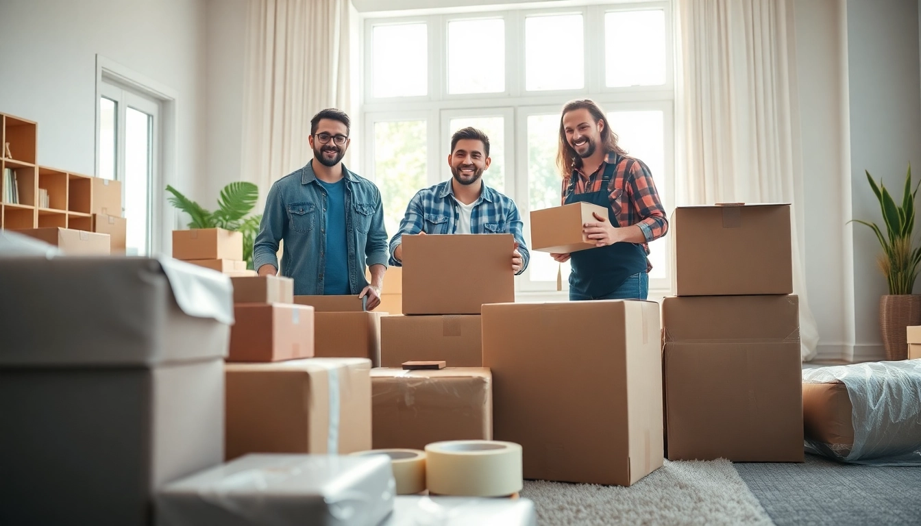 Movers efficiently organizing items at https://starvanlinesmovers.com for a smooth relocation.