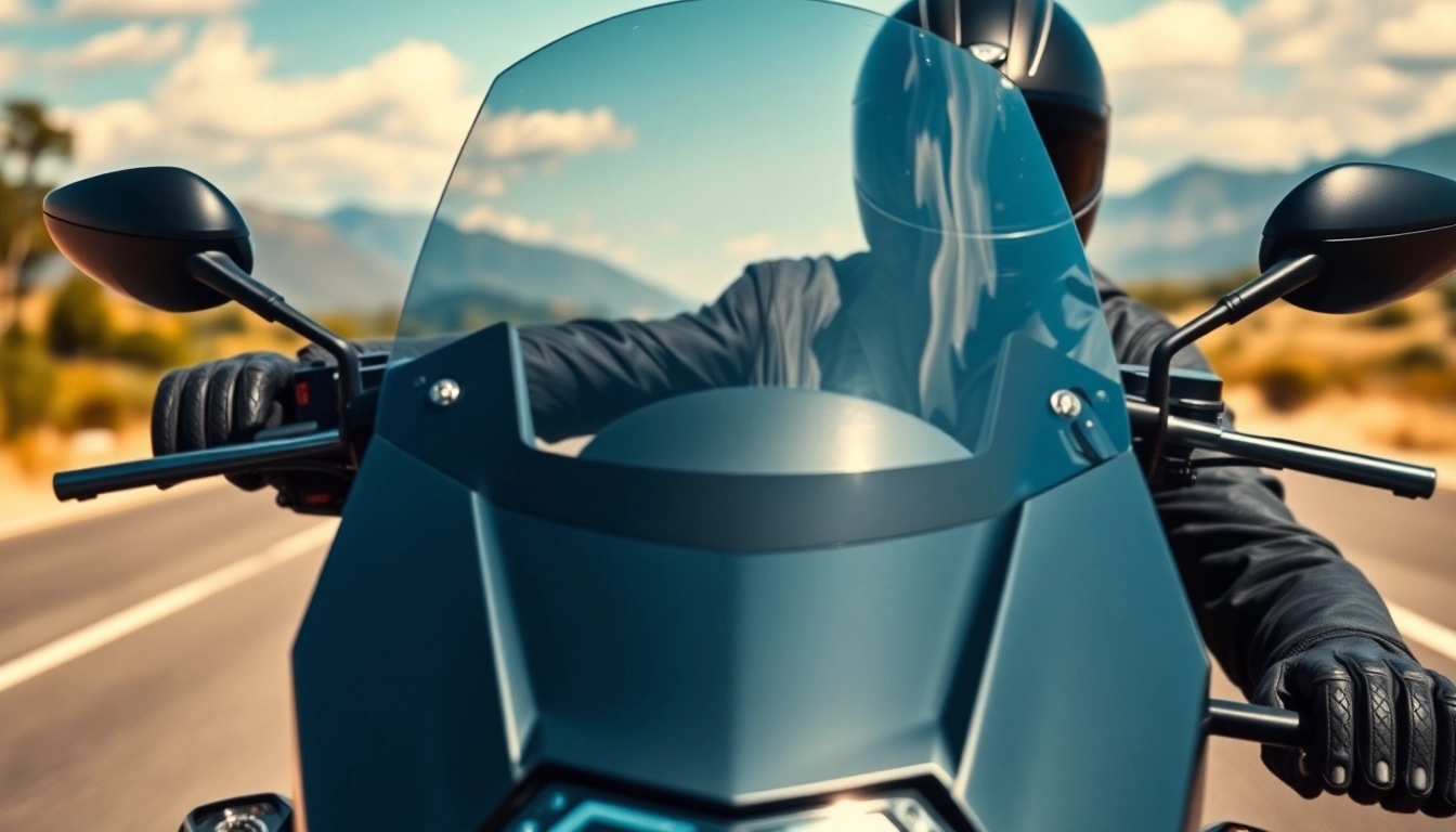Enhance your ride with premium motorcycle windscreens for optimal aerodynamics and clarity.