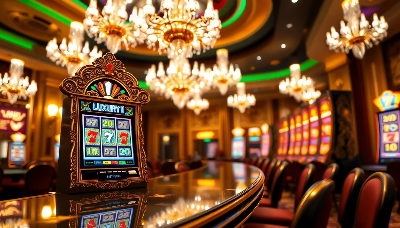 Memainkan luxury111 slot dengan suasana mewah dan dekorasi berkilauan yang mengundang.