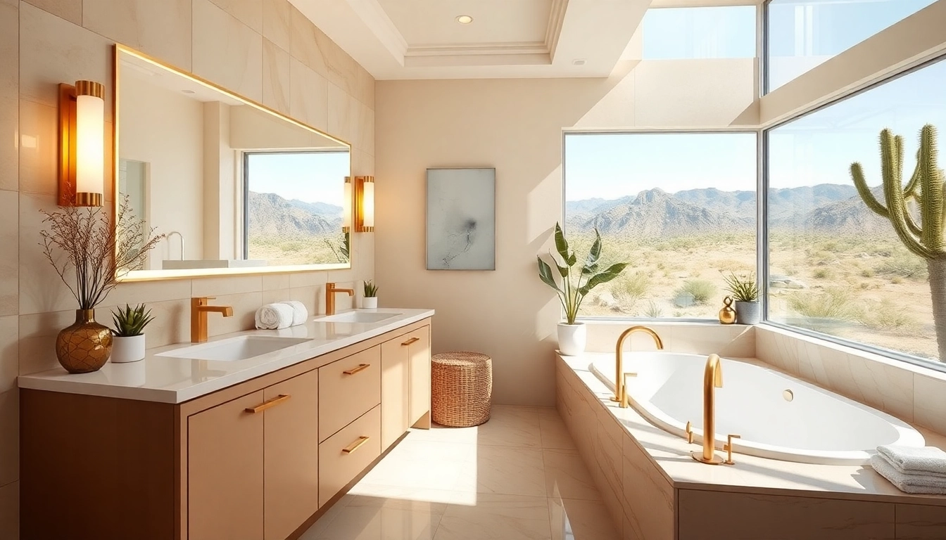 Transform your space with expert bathroom remodeling Palm Springs featuring modern fixtures in a luxurious setting.