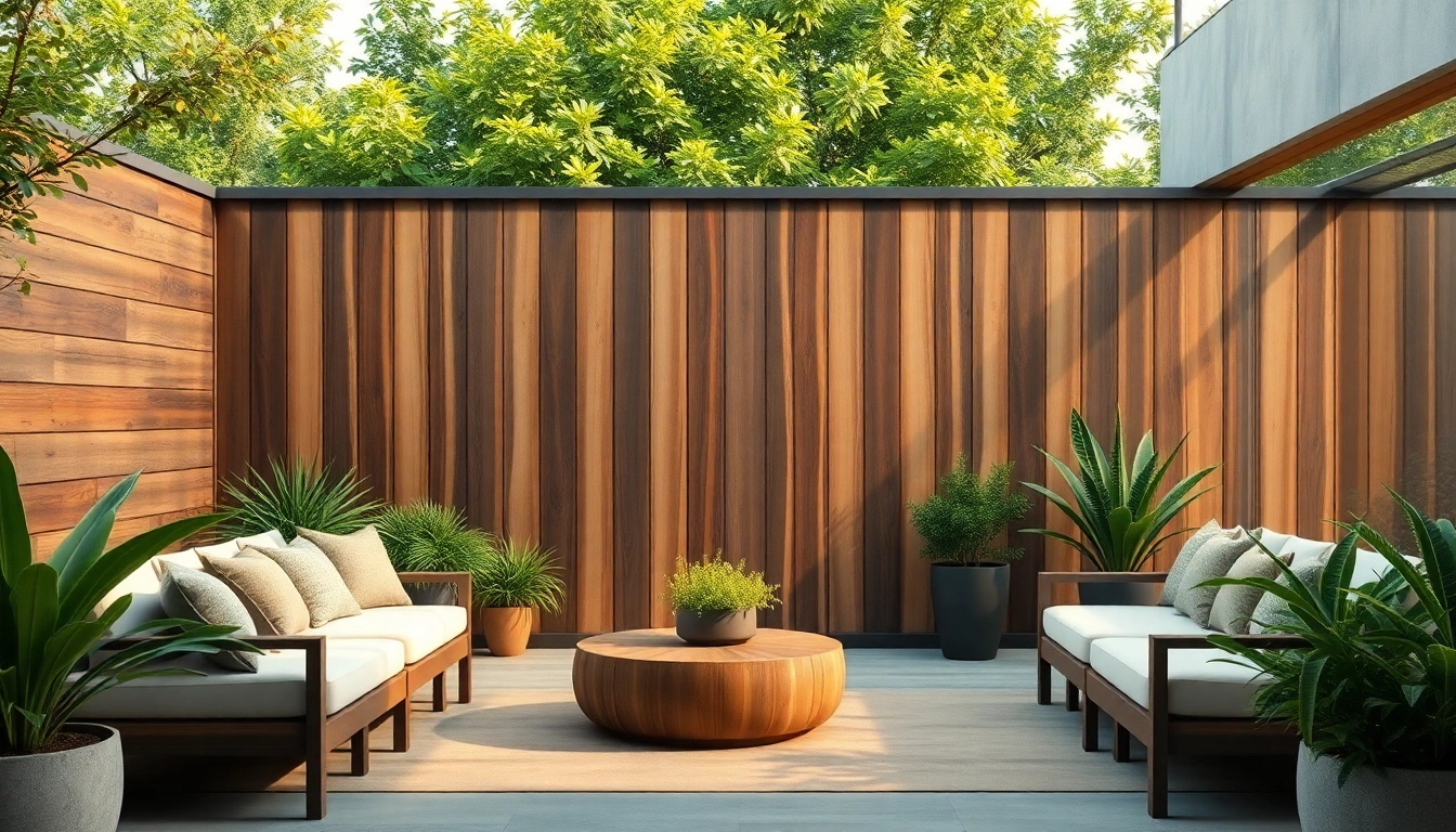Enhance your outdoor space with beautiful outdoor wood panels showcasing rich textures and earthy tones.