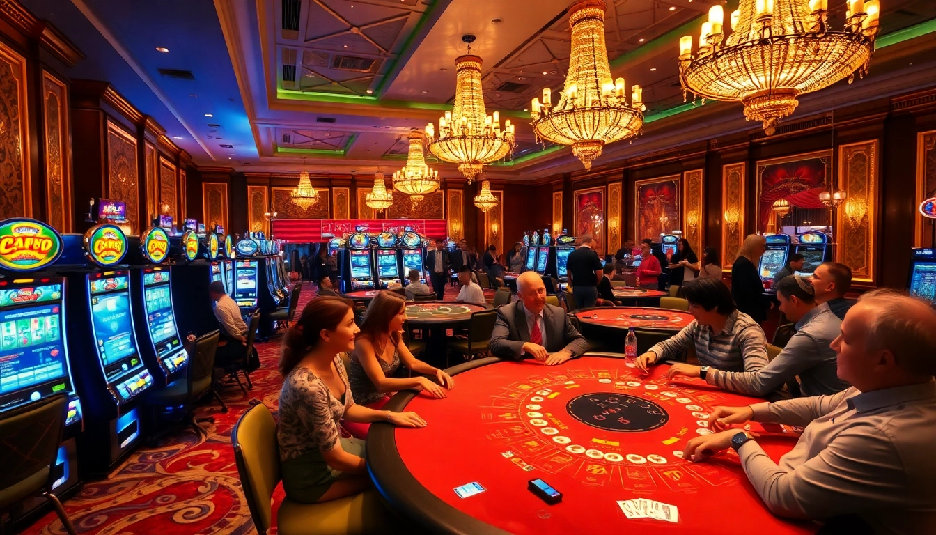 Découvrez le casino en ligne meilleur site avec des machines à sous vibrantes et des tables de jeu.