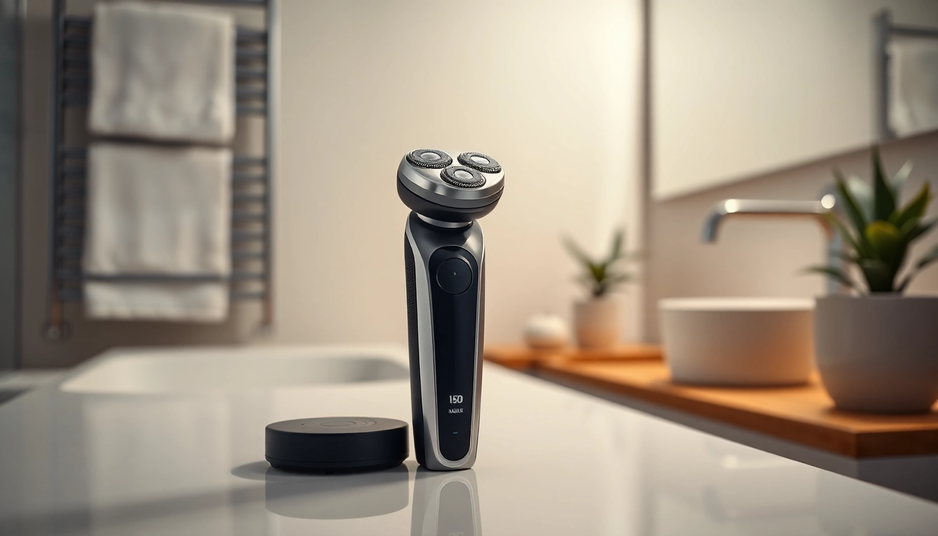 Use the Electric Shaver for Sensitive Skin for a smooth grooming experience in style.