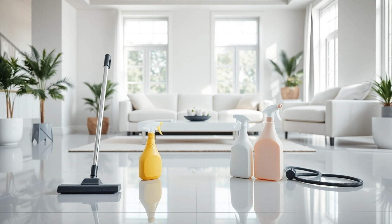Enhance your home with expert bond cleaning Logan services showcased in a pristine living room.