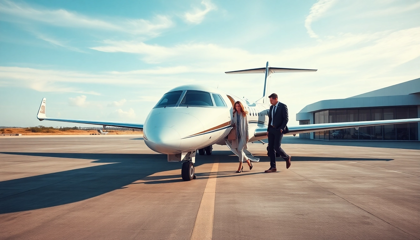 Experience Exclusive Private Jet Membership as a couple boards a luxurious private jet in style.