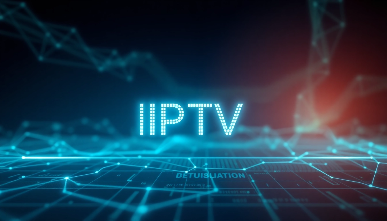 Entrer le code IPTV sur un écran moderne, révélant des opportunités de streaming.