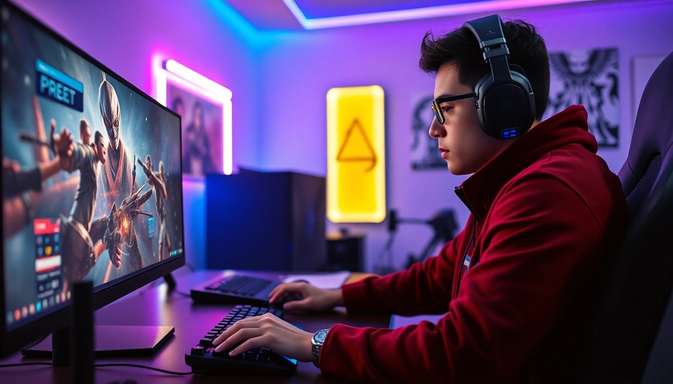 matador168 mengasyikkan gamer dengan setup modern dan pencahayaan LED yang dinamis