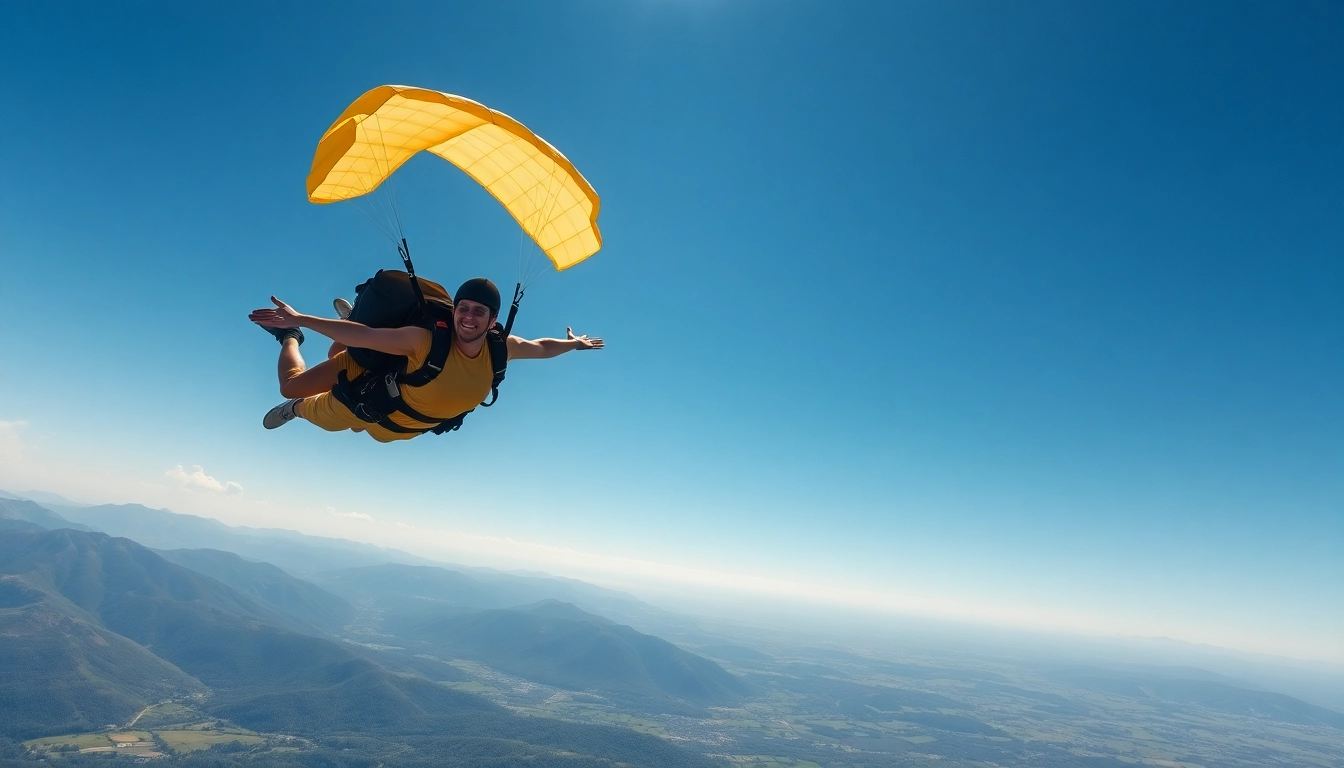 Preizkuši skok s padalom v tandemu in doživi adrenalin in svobodo na višini.