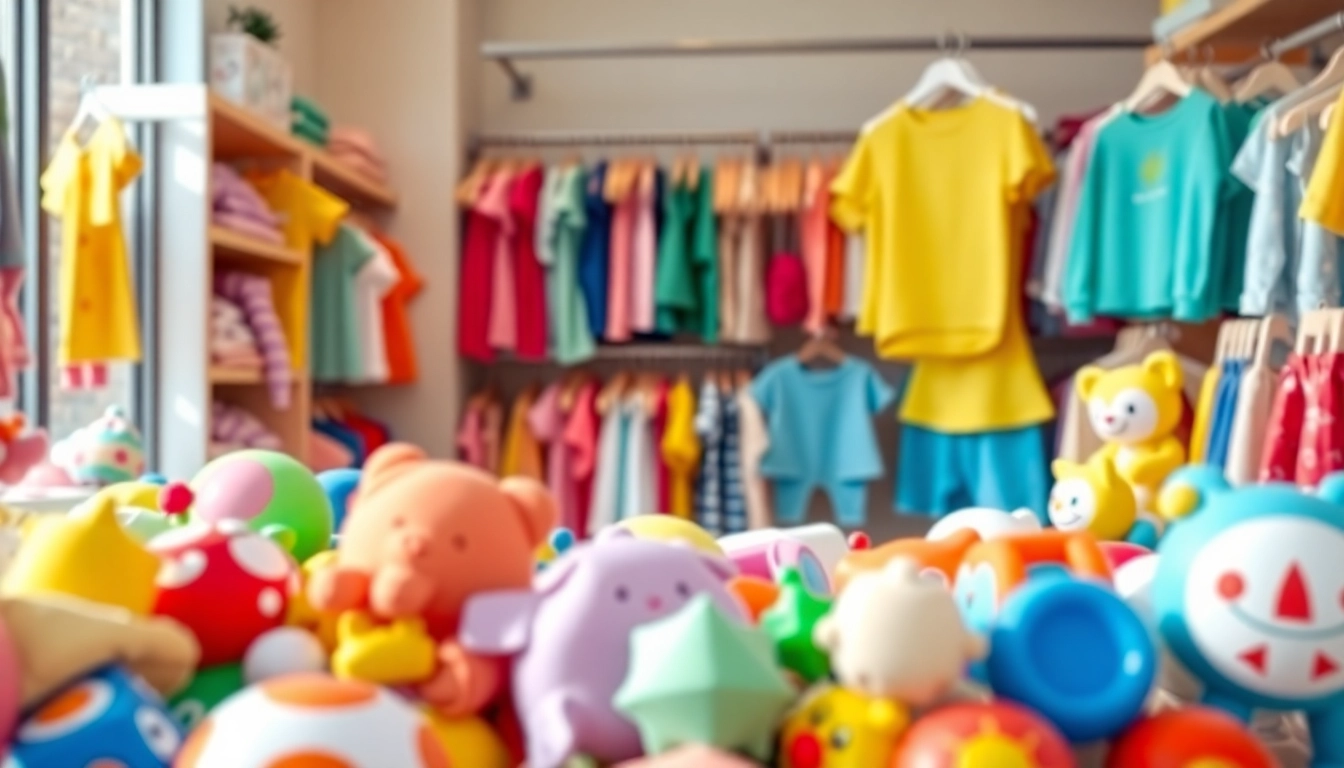 Shop for Kids' Clothing & Toys at http://www.websonlinestore.com with colorful displays and engaging products.