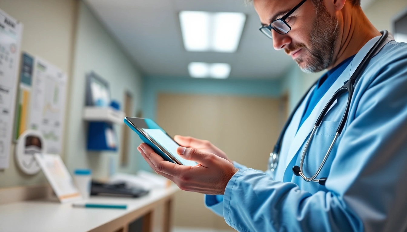 Streamlined healthcare provider utilizing electronic prescribing systems to enhance patient care.