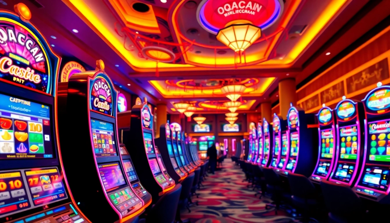 Rasakan keseruan qqmacan slot di mesin slot dengan desain menarik dan pencahayaan hidup.